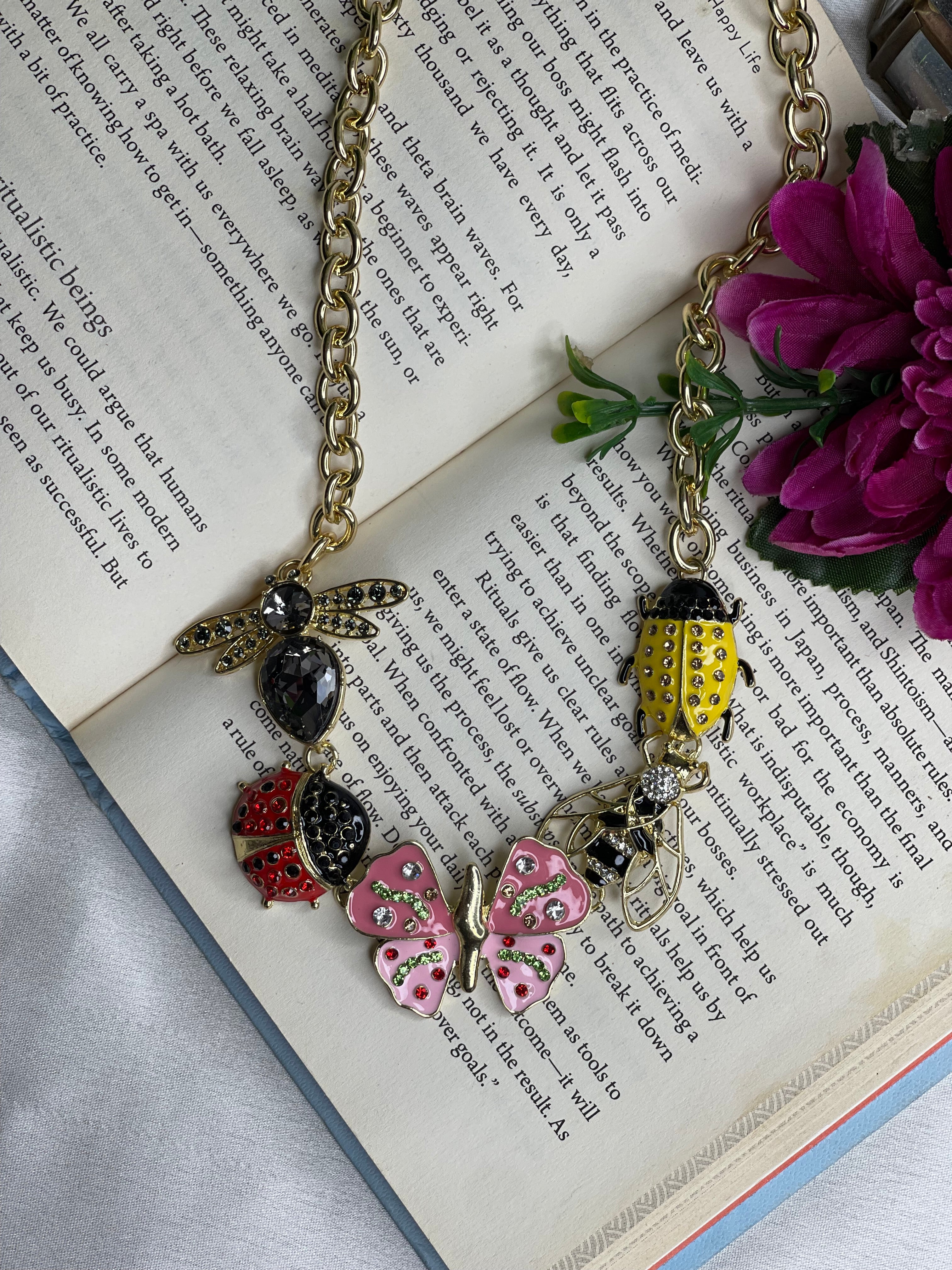 Enchanted Garden Charm Necklace