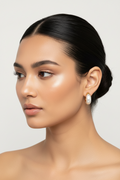 Ivory Orbit white Studs