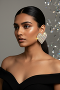 Spark Statement Heart Earrings