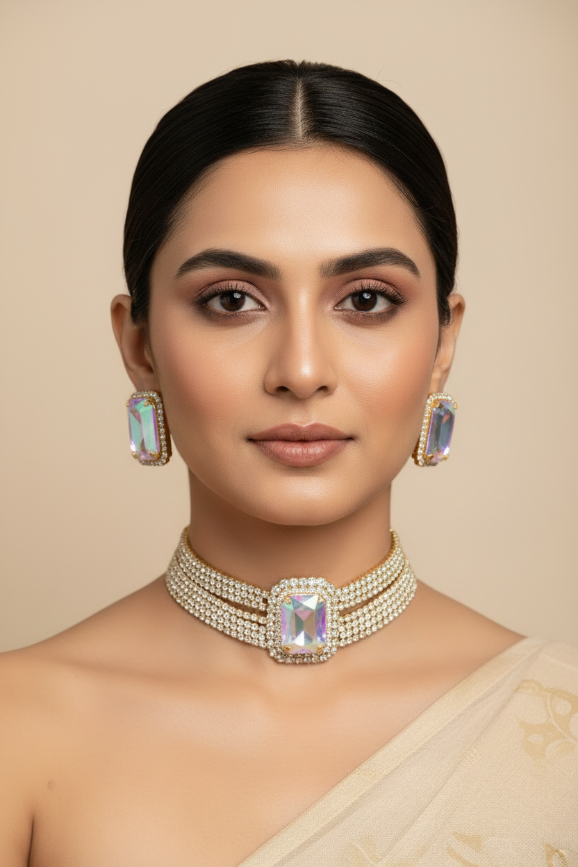 Sitara Prism Choker Set