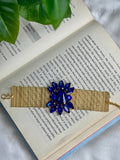 Royal Sapphire Crystal Mesh Bracelet
