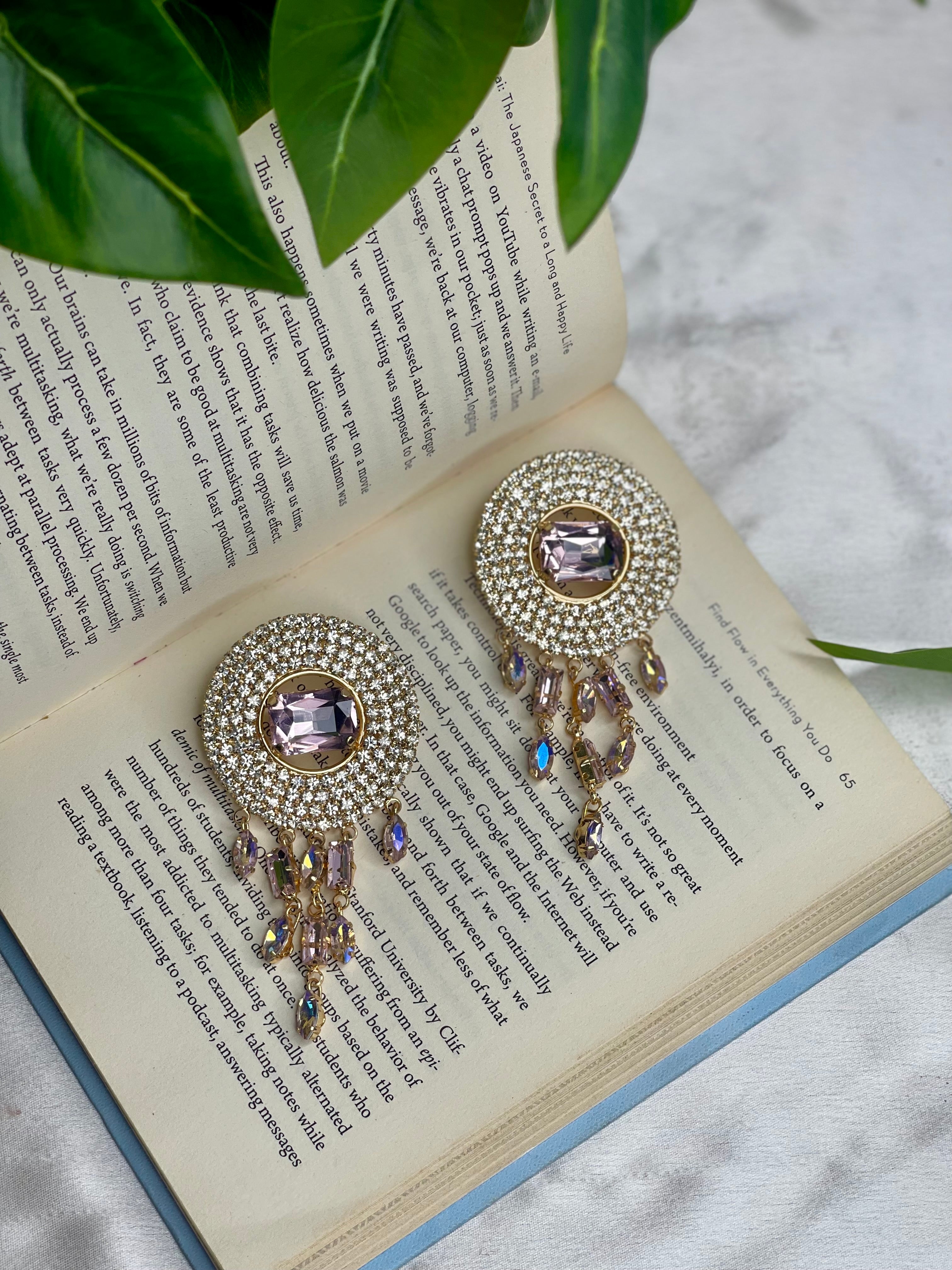 Blush Pink Stella Earrings
