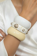 Ivory Resin Bangle