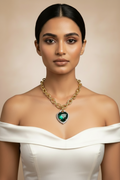 Emerald Heart Luxe Necklace