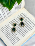 Green Aura Earrings