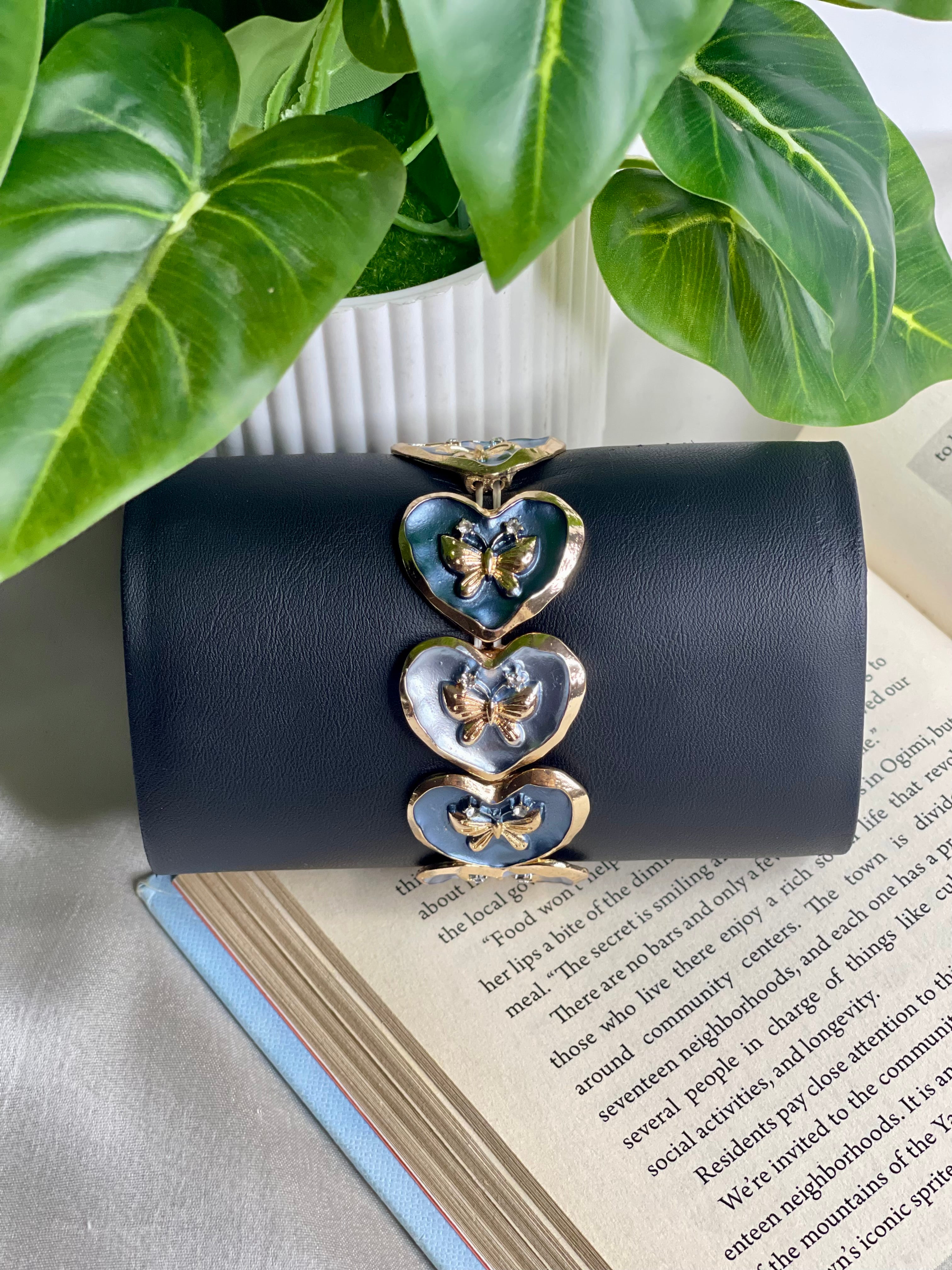 Butterfly Heart Bracelet