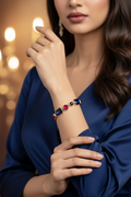 Midnight Jewel Link Bracelet