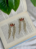 Gold Shiny Party Earrings