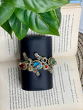 Celestial Doublet stone Heritage Cuff