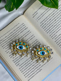 Evil Eye Charm Earrings
