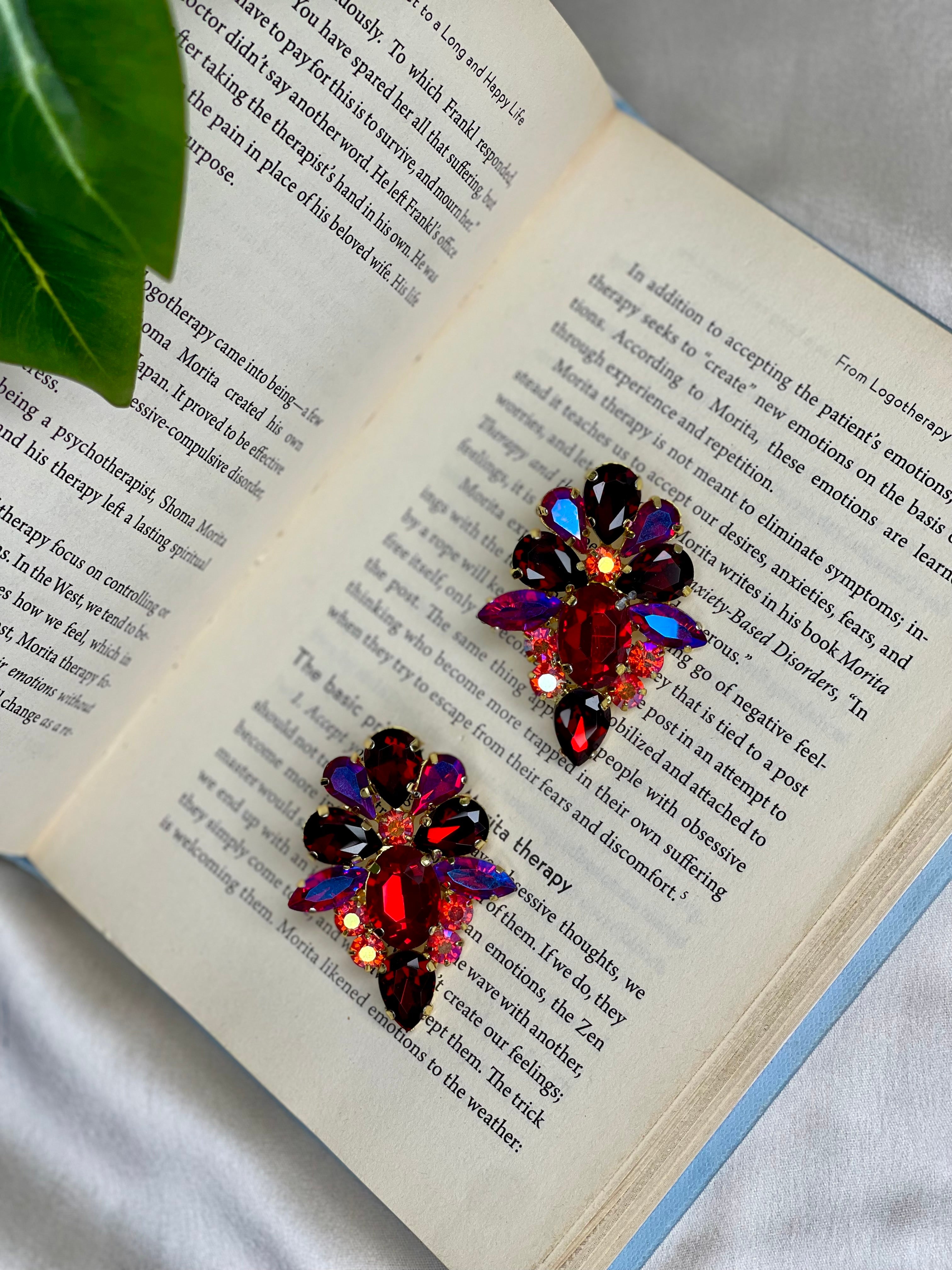 Multi Red Muse Earrings