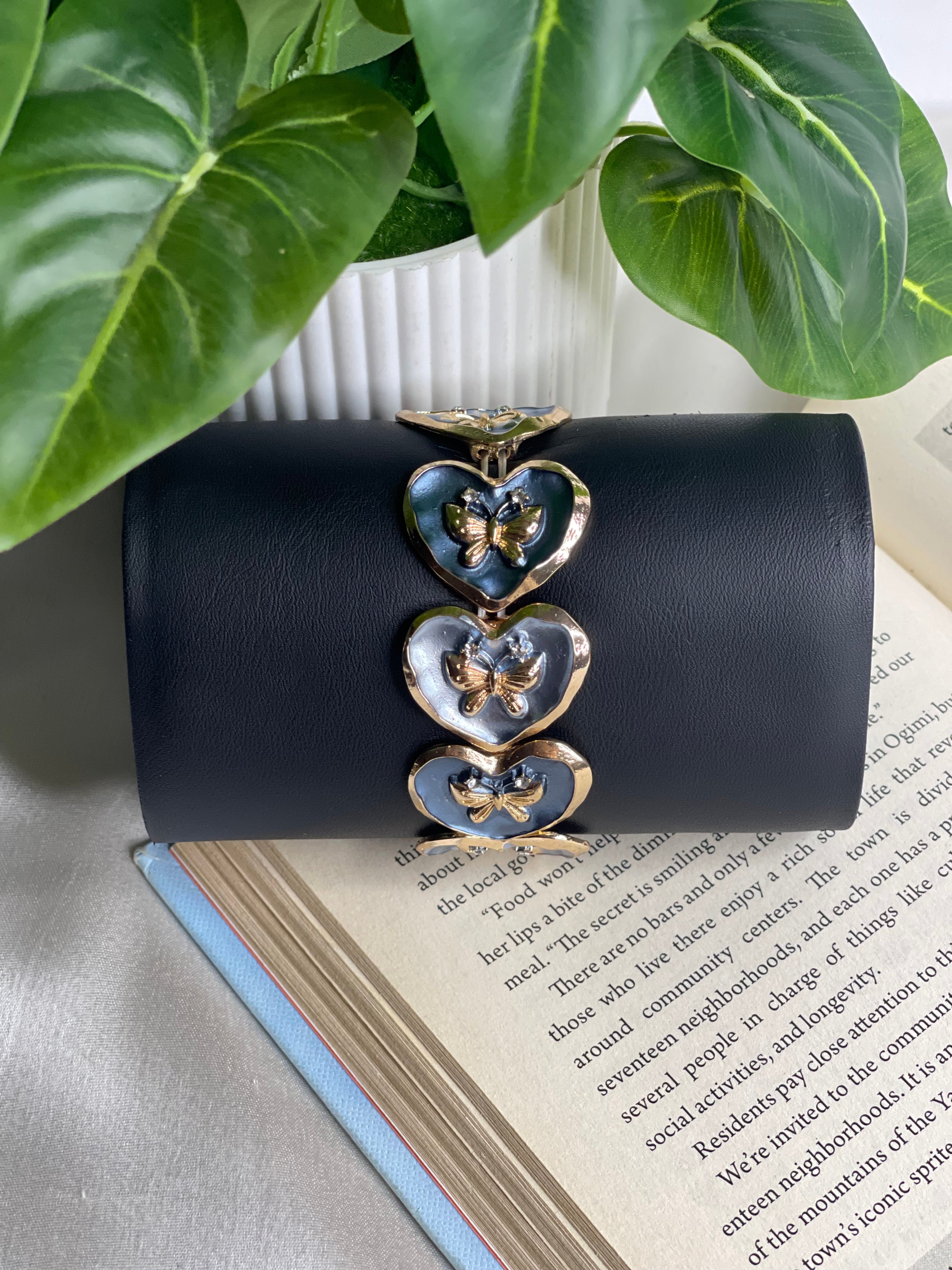 Butterfly Heart Bracelet
