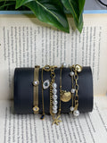 Pearl Glam Bracelet Stack