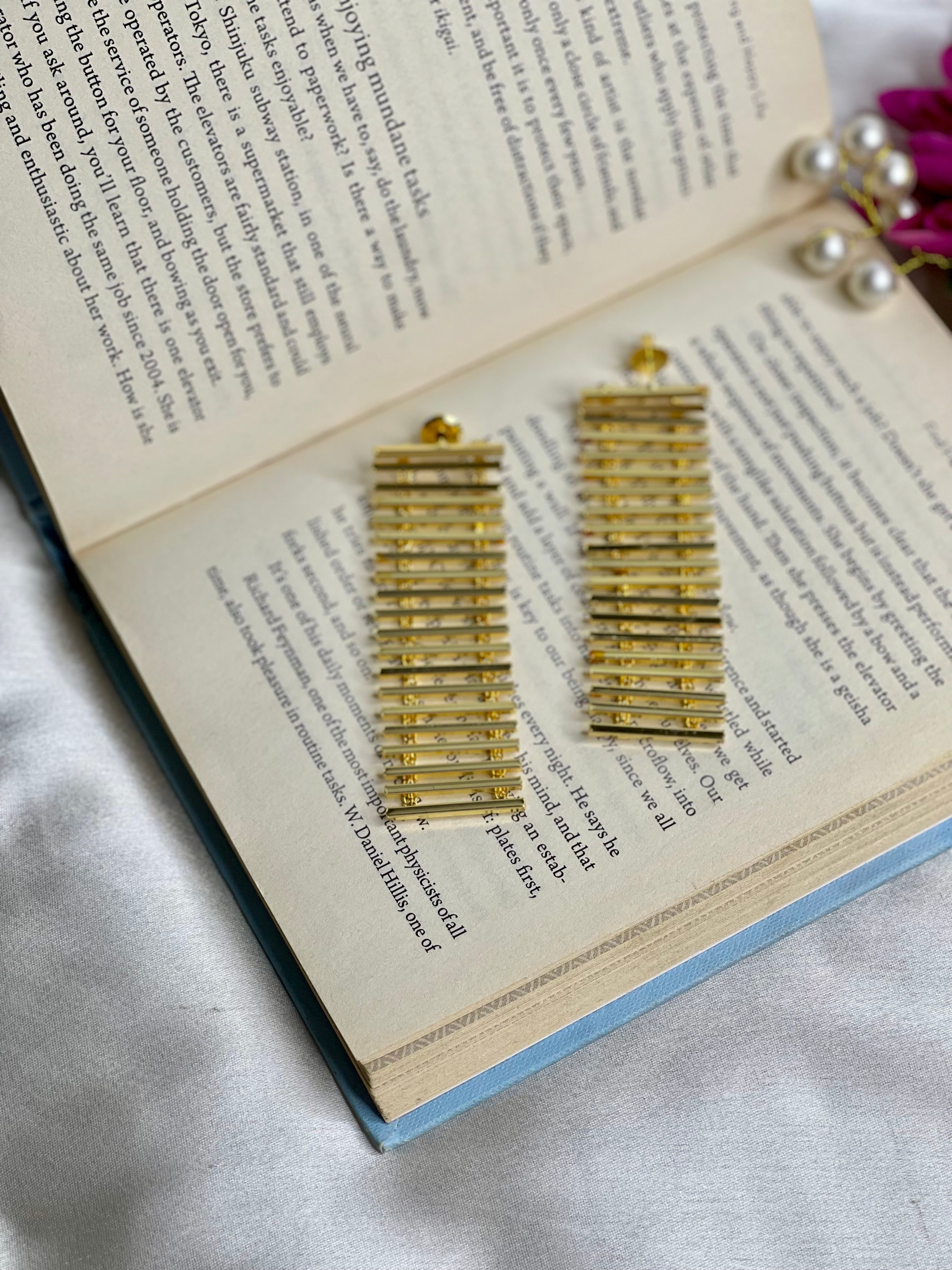 Regal Bar Drop Earrings