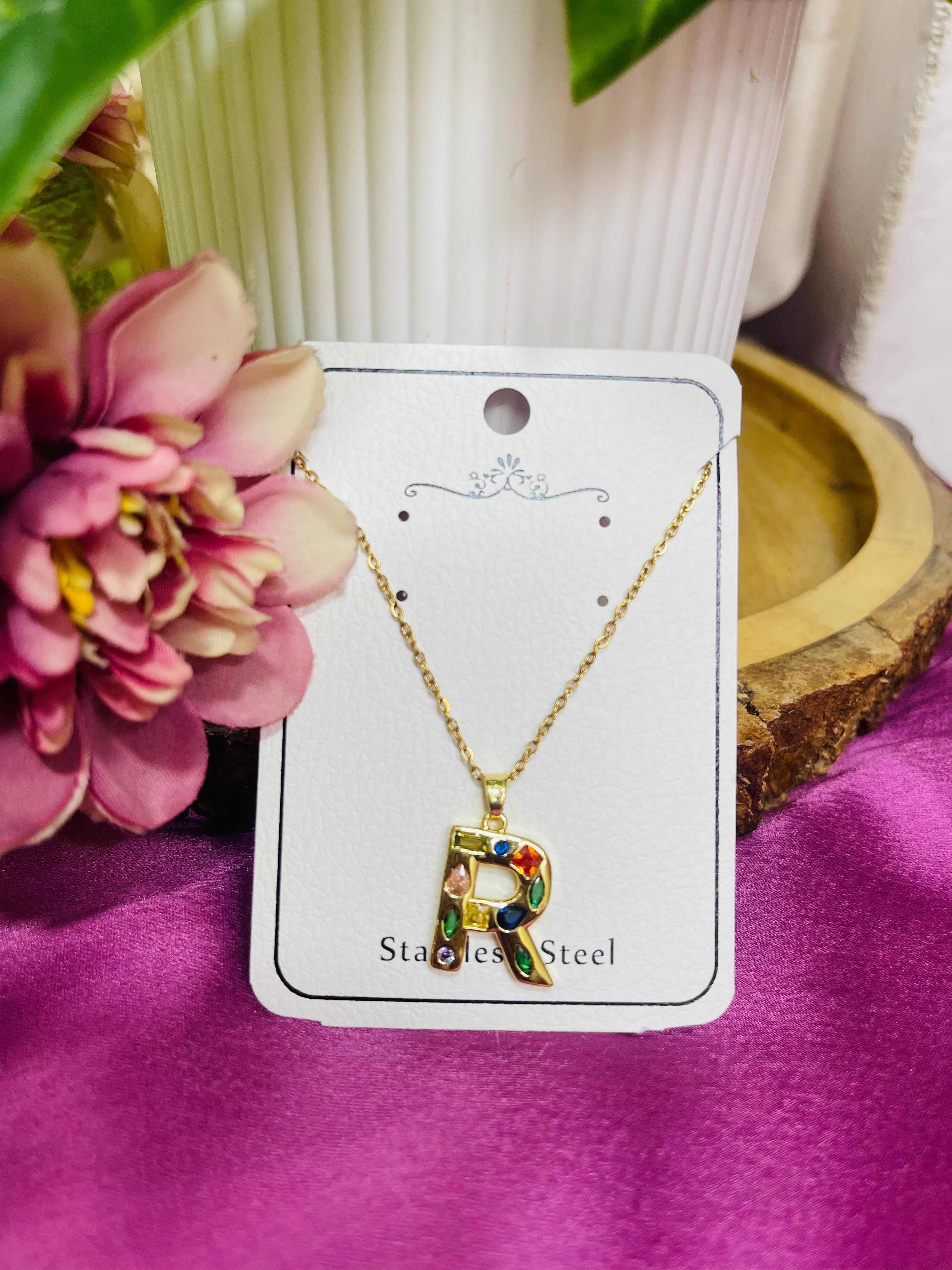 Multi Initial Personalised Necklace