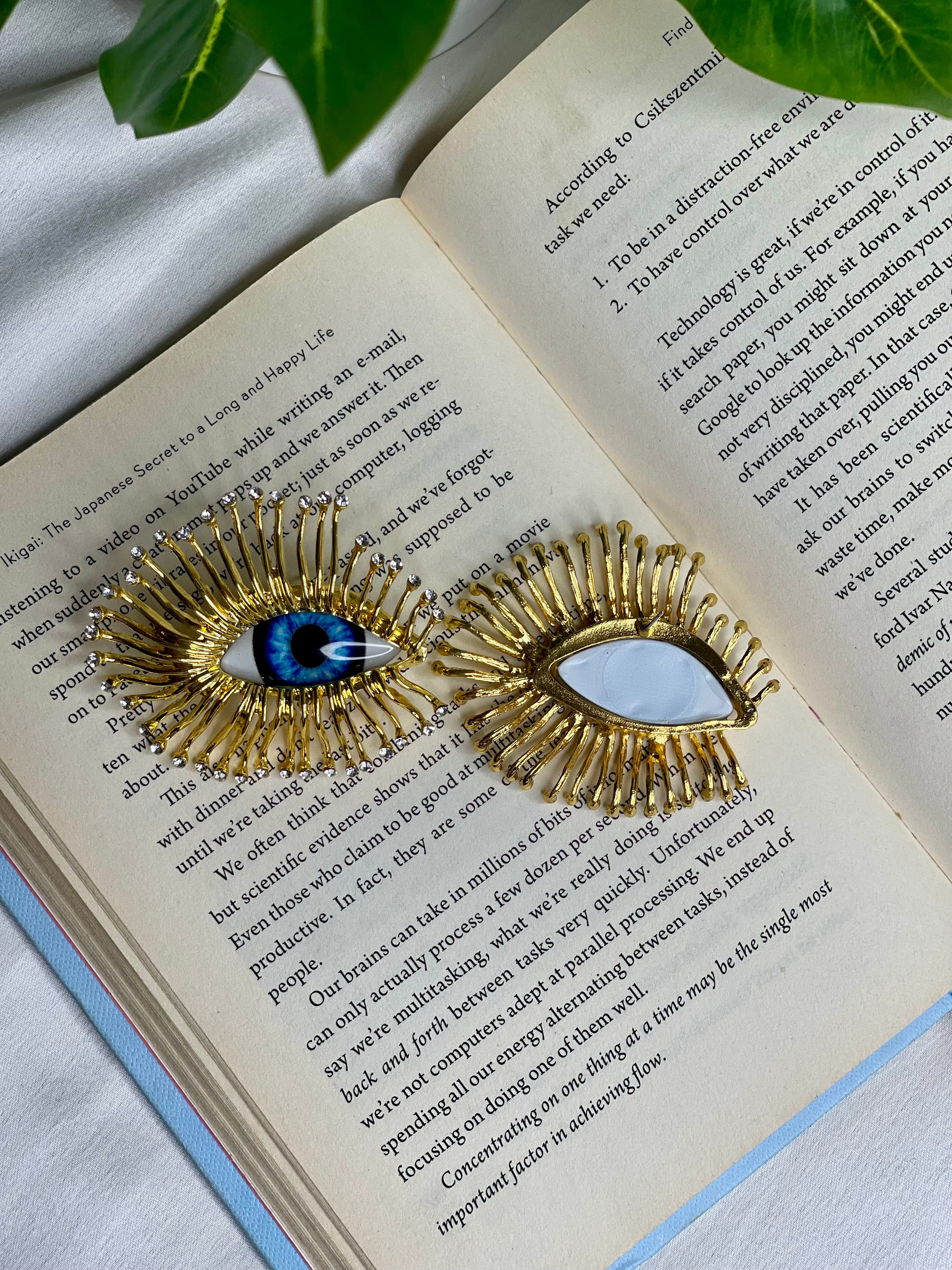 Evil Eye Statement Earrings