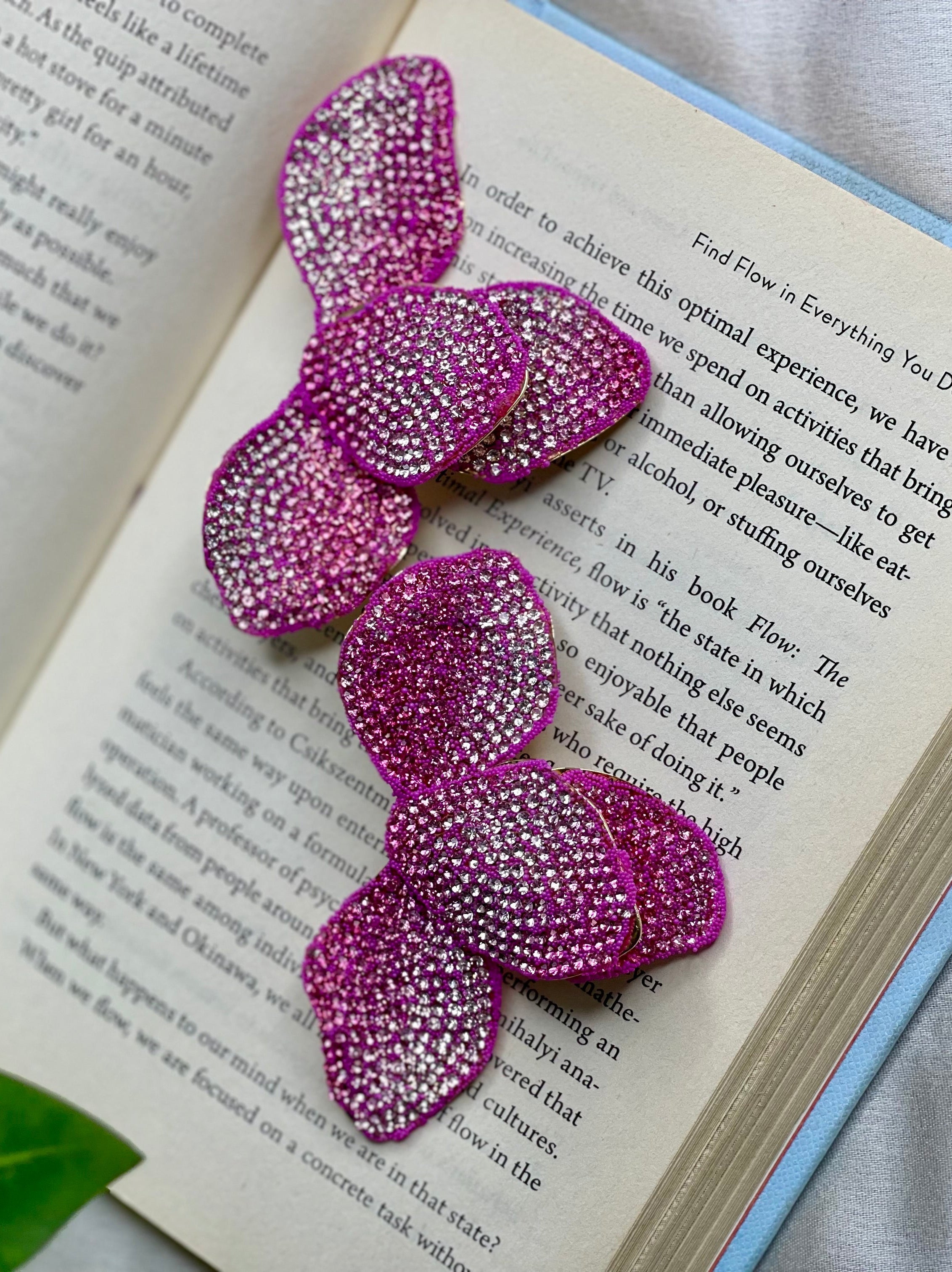 Pink Flutter Earrings