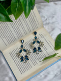 Blue Spark Earrings