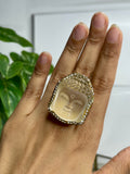 Buddha Crystal Stone Ring