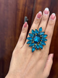 Blue Jumbo Ring