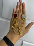 Royal 2 finger Fusion Ring