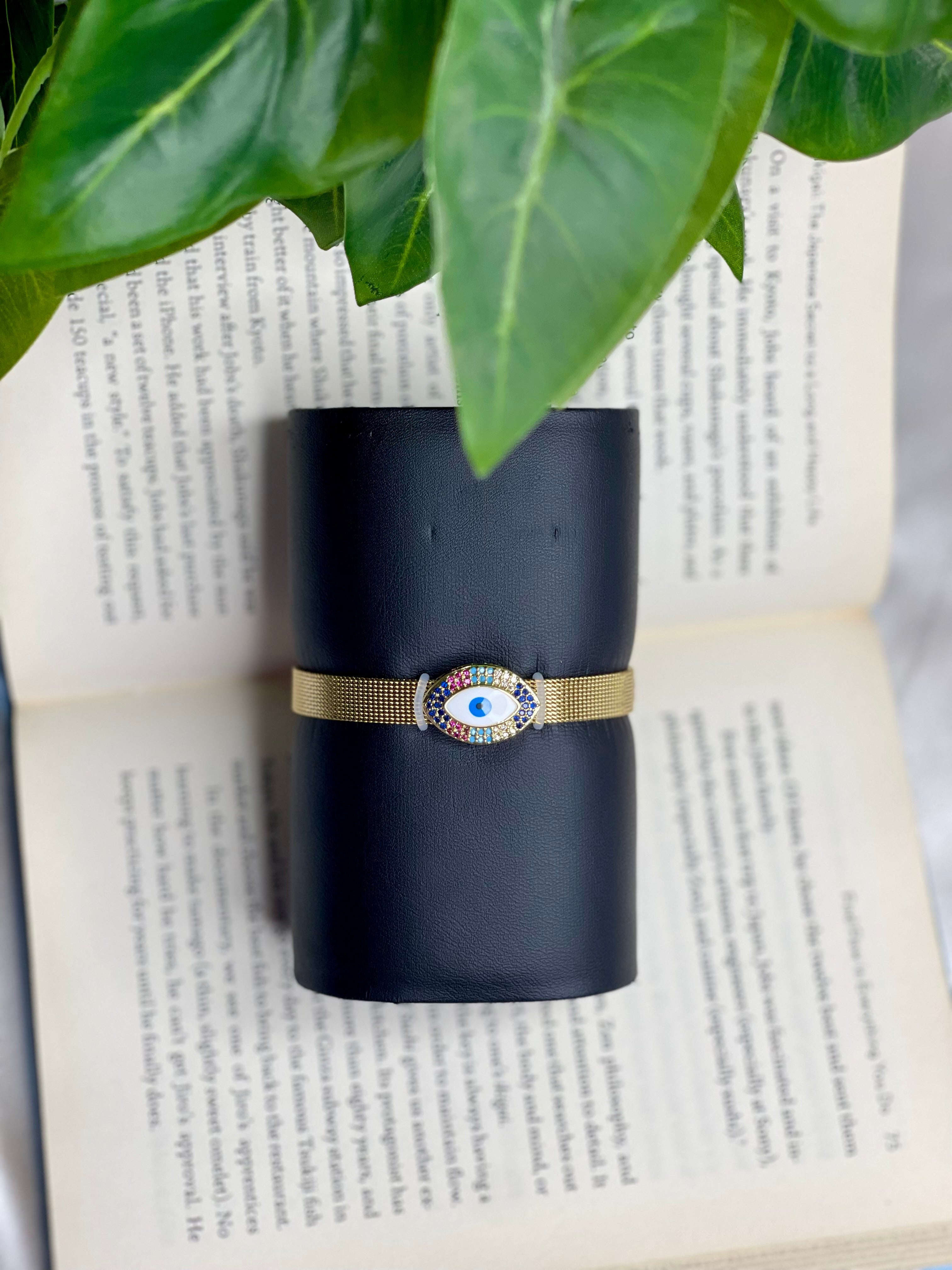 Lucky Evil Eye Adjustable Bracelet
