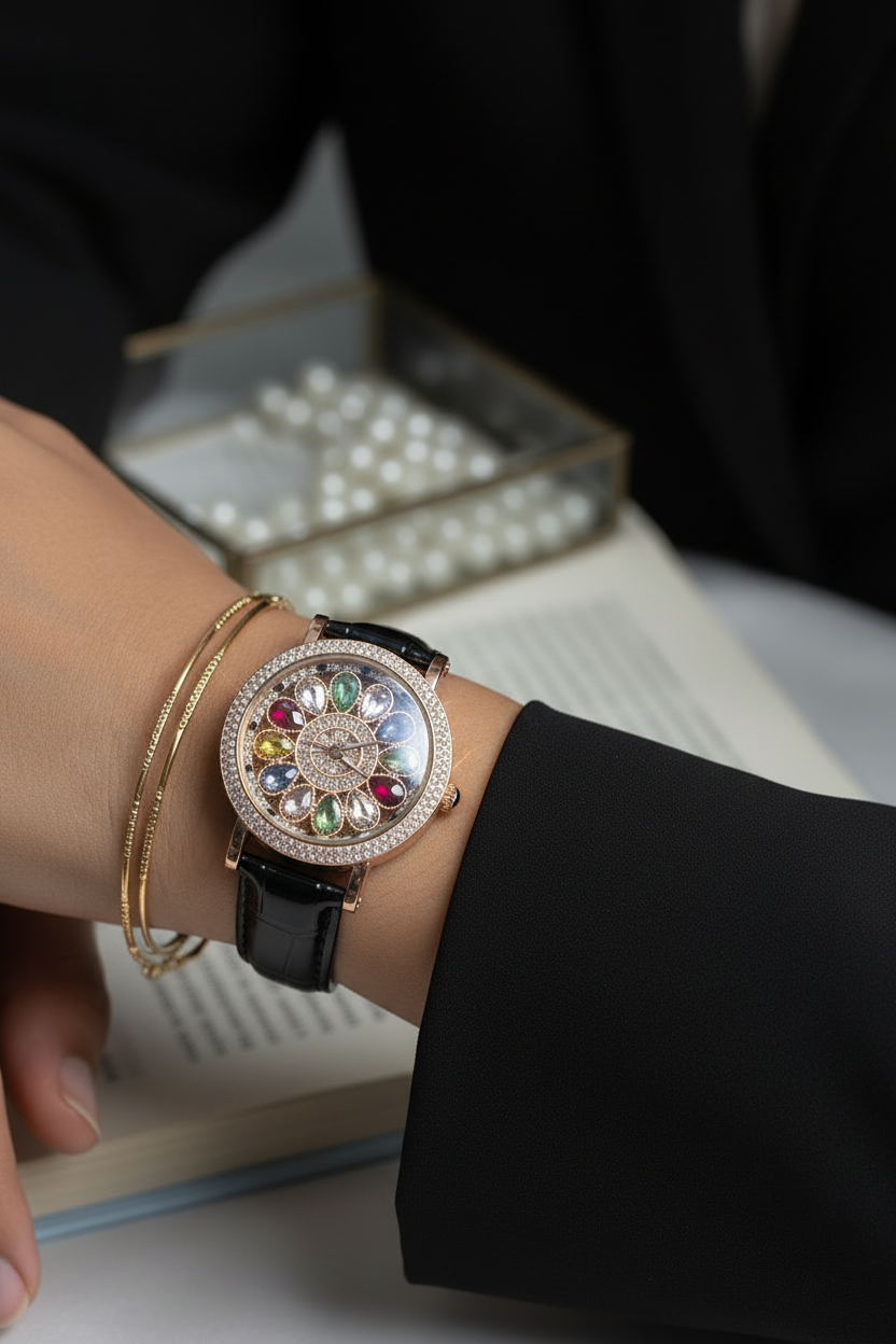 Revolving Dial Luxe Watch