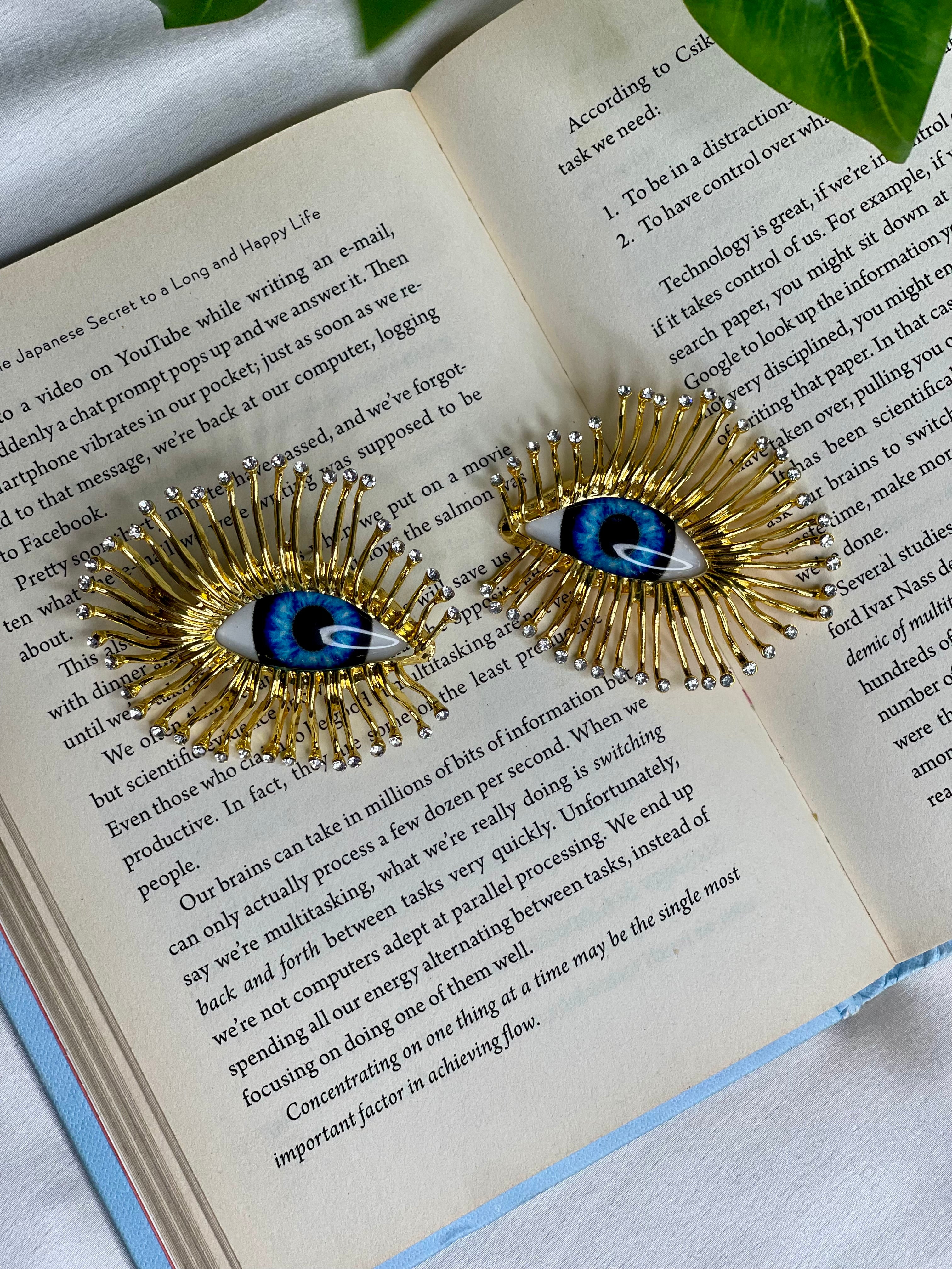Evil Eye Statement Earrings