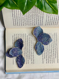 Blue Flutter Earrings