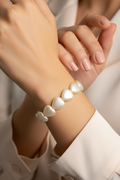 Heart Pearl Beaded Bracelet