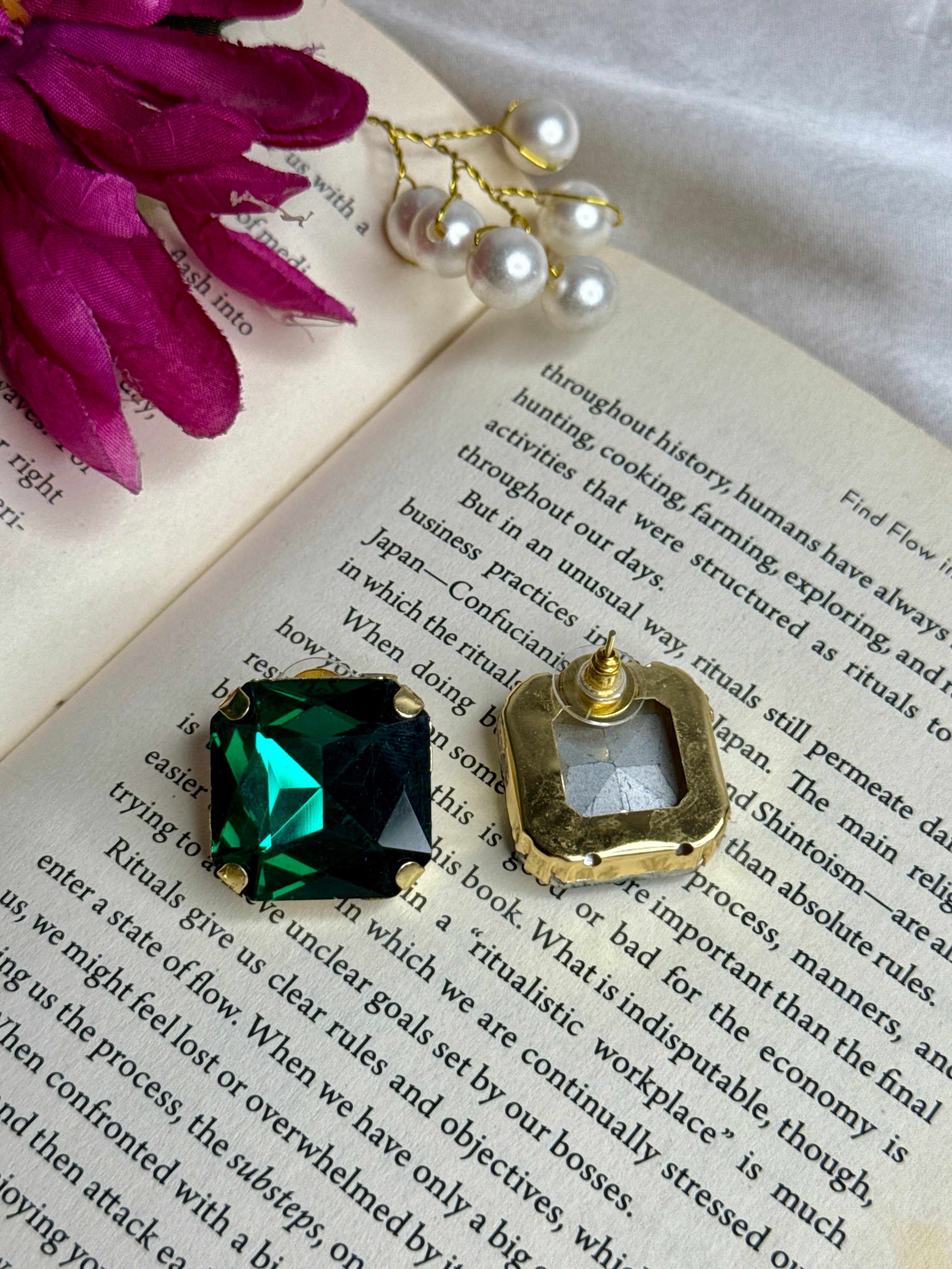 Green Royale Pendant Set