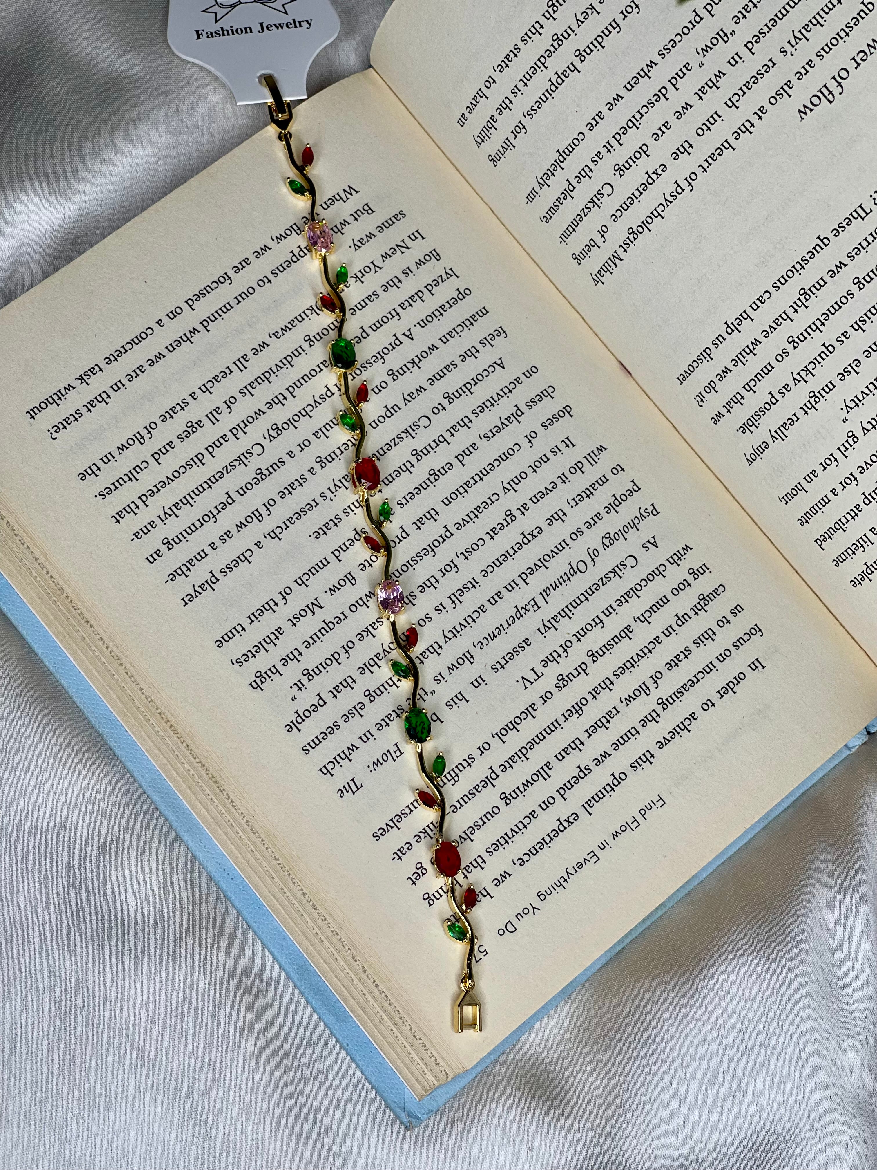 Multi Floral Tulip Bracelet