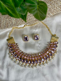 Blush Pink Bliss Neckpiece Set