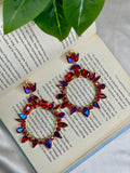 Red Spark Earrings