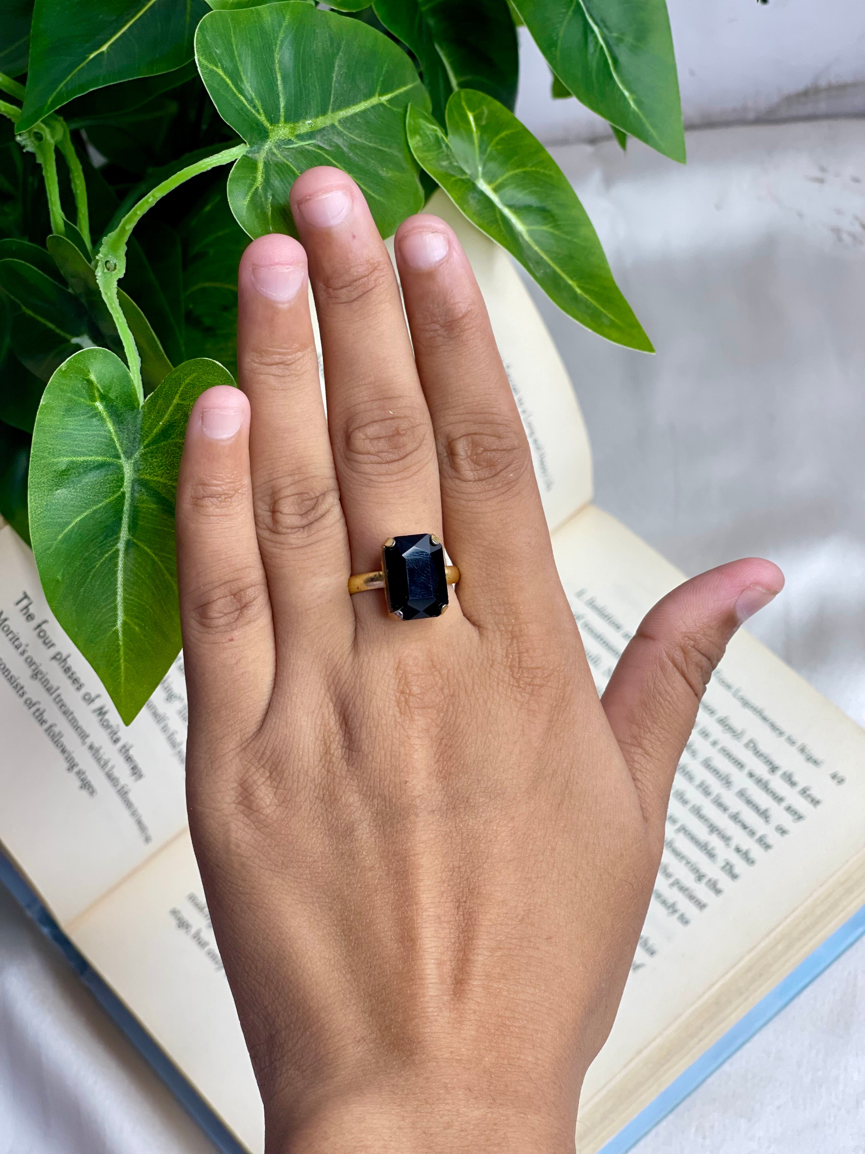 Black Aura Ring
