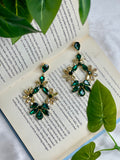 Emerald Spark Earrings