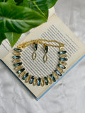 Turquoise Radiant Neckpiece Set