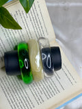 Emerald Resin Bangle