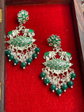 Emerald Elephant Heritage Earrings