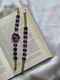 Lavender Boss Babe Bracelet Watch