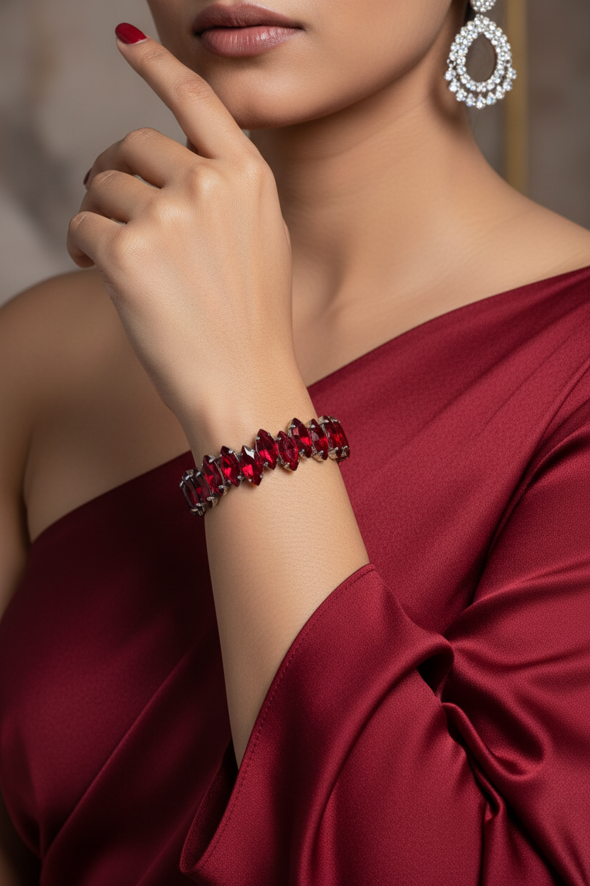 Red Crystal Bracelet