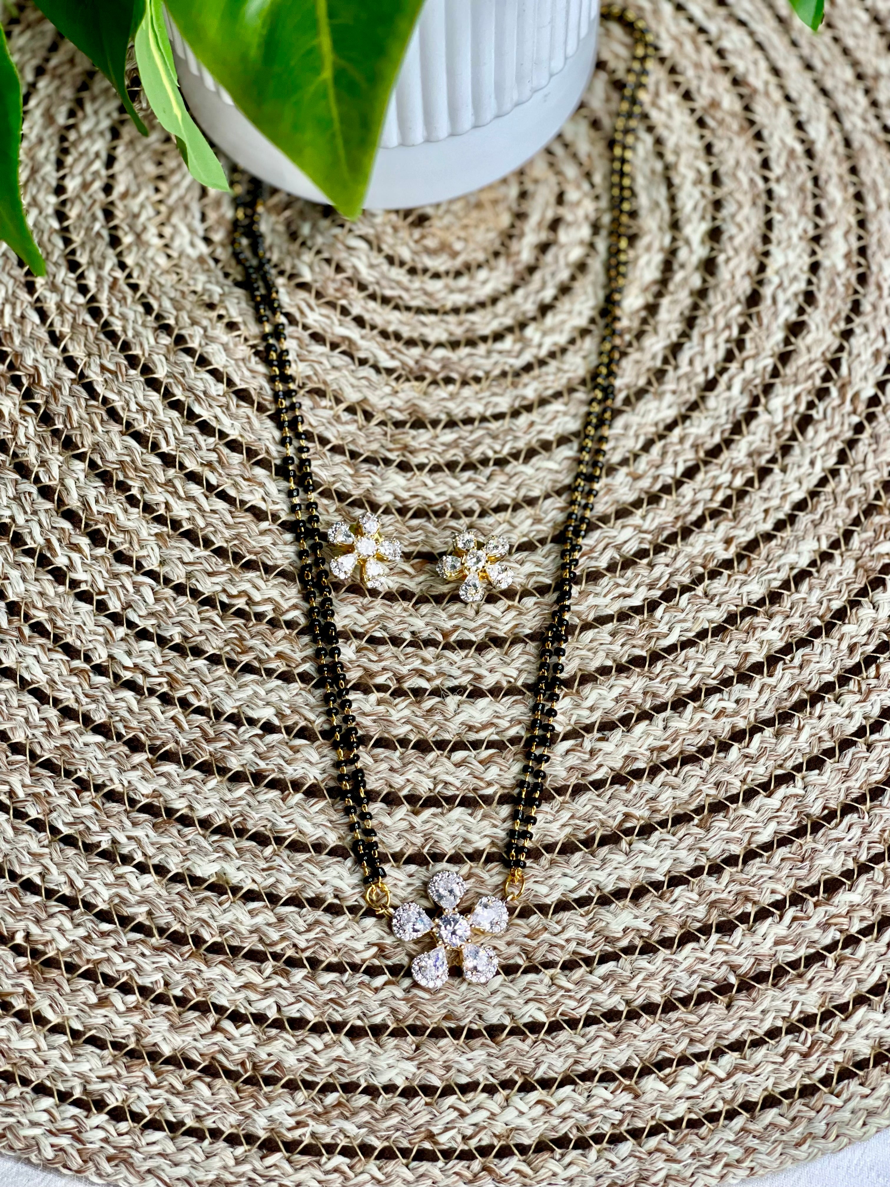 Floral Mangalsutra Set