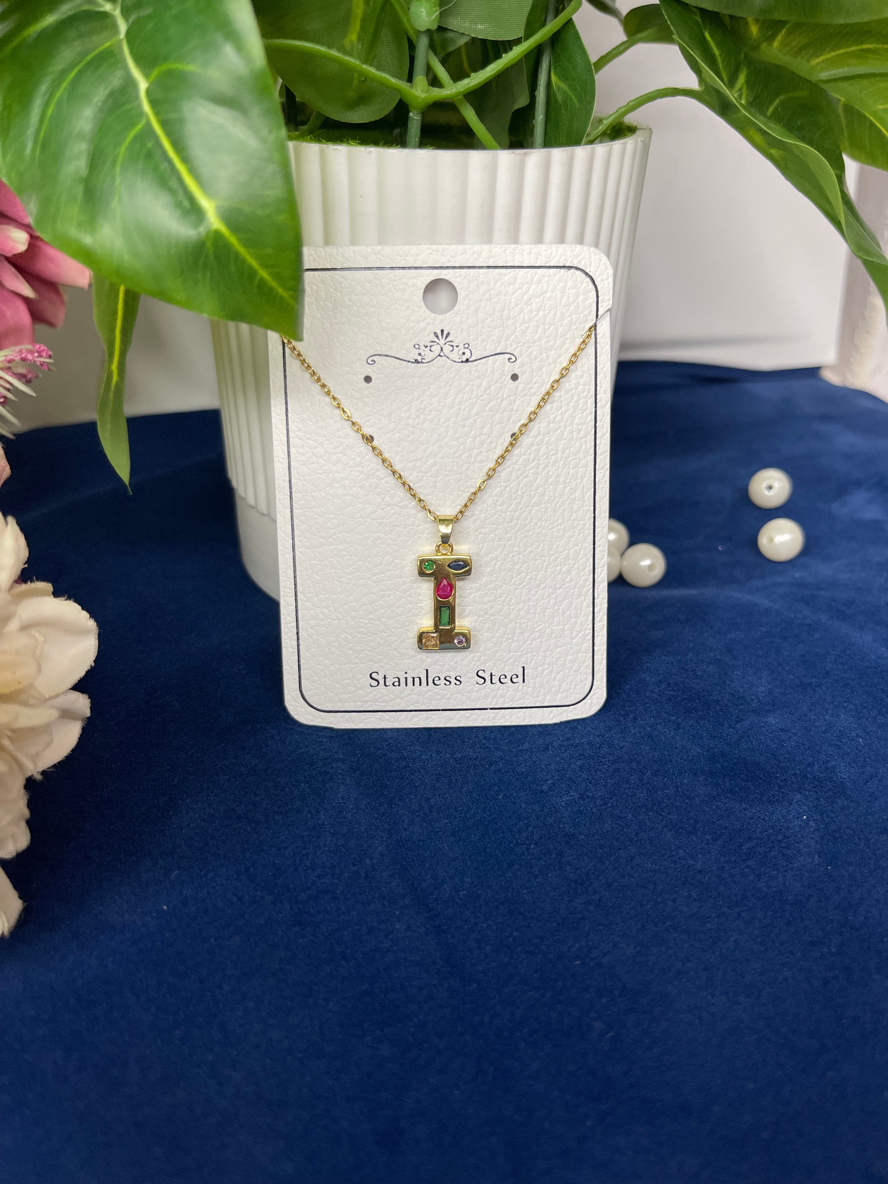 Multi Initial Personalised Necklace