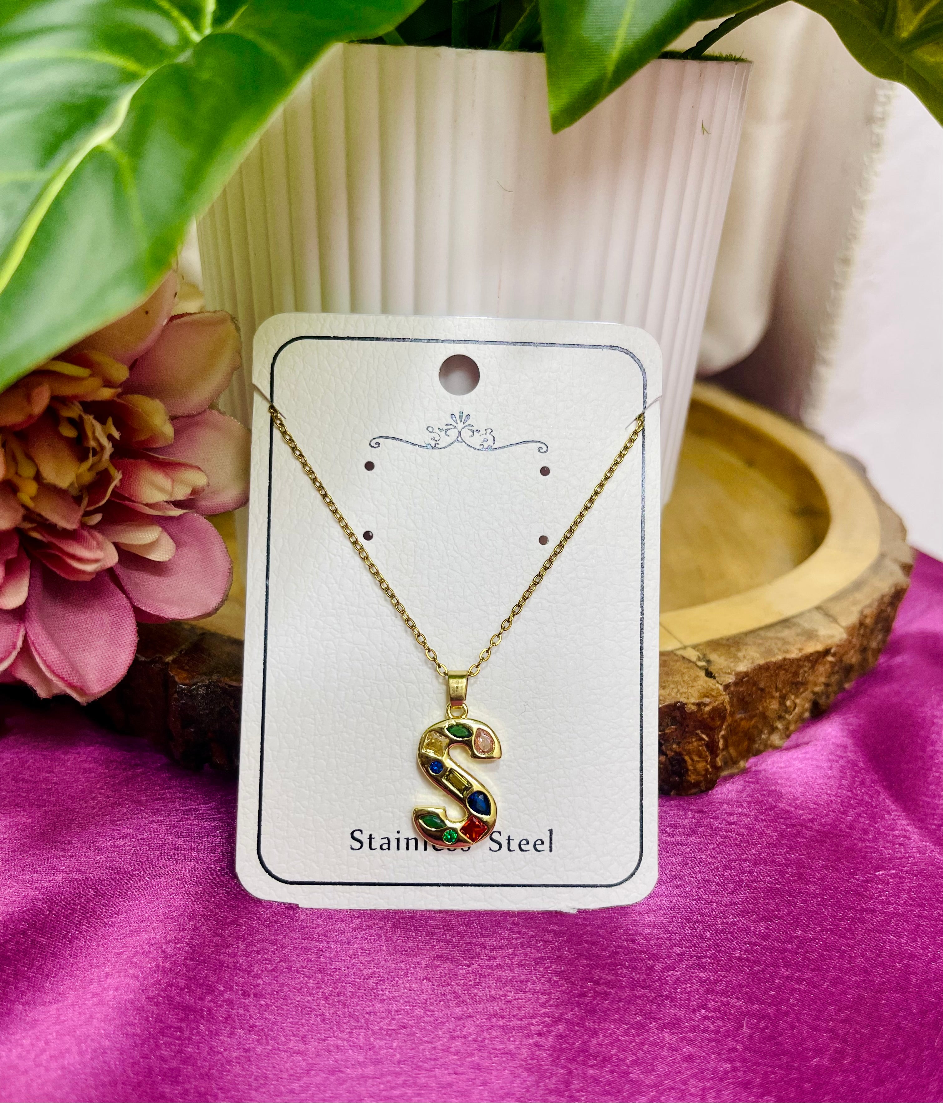 Multi Initial Personalised Necklace