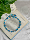 Blue Halo Necklace