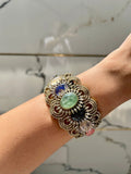 Celestial Gemstone Turkish Cuff