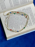 Multicolor Crystal Waist Chain