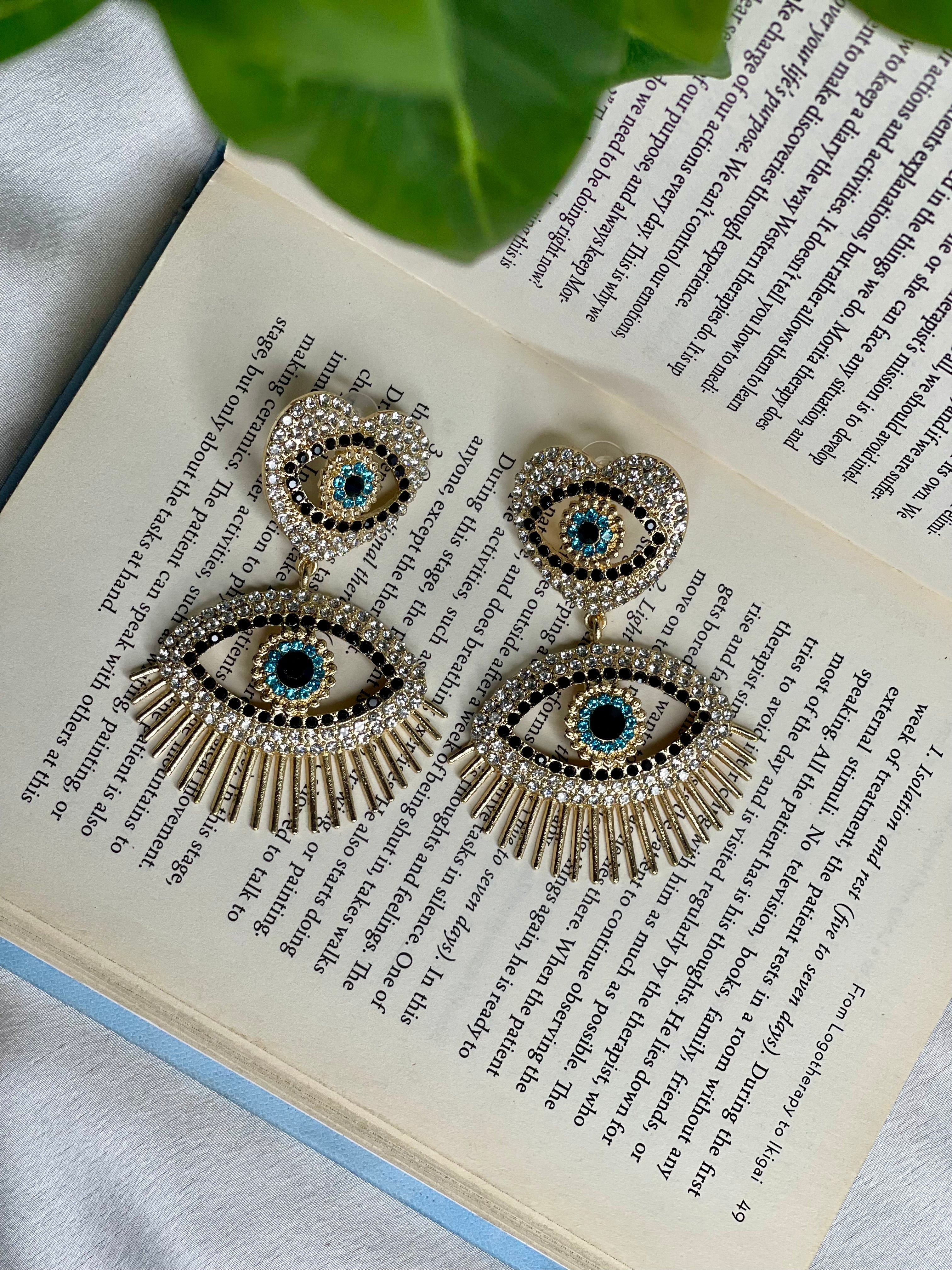 Evil Eye Statement Earrings