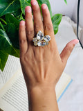 White Nova Ring