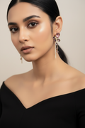 Celeste Crystal Drop Earrings